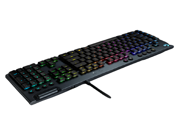 Logitech® G815 LIGHTSPEED RGB Mechanical Gaming Keyboard – GL Tactile - CARBON - UK - INTNL