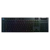 Logitech® G915 LIGHTSPEED Wireless RGB Mechanical Gaming Keyboard – GL Clicky - CARBON - US INT'L - 2.4GHZ/BT - INTNL -