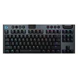 Logitech® G915 X LIGHTSPEED TKL Low-Profile Wireless Gaming Keyboard - BLACK - US INT'L - hmatová