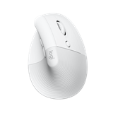 Logitech® Lift Vertical Ergonomic Mouse for Business - OFF-WHITE/PALE GREY - pre pravákov