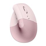 Logitech® Lift Vertical Ergonomic Mouse - ROSE/DARK ROSE - pre pravákov