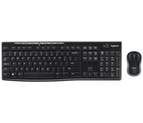 Logitech® MK270 Wireless Desktop, US INT'L - 2.4GHZ