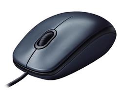 Logitech® Mouse M100 - DARK - USB -nahrada: 910-005004