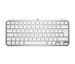Logitech® MX Keys Mini For Mac Minimalist Wireless Illuminated Keyboard - PALE GREY - US INT'L