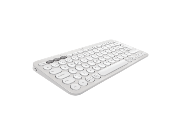 Logitech® Pebble 2 Combo - TONAL WHITE - US INT'L - 2.4GHZ/BT