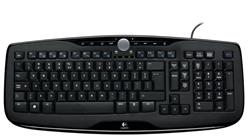 Logitech® USB Keyboard Media 600 Slovakian layout,
