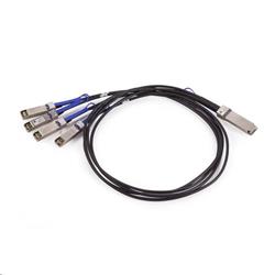 Mellanox passive copper hybrid cable, ETH 100GbE to 4x25GbE, QSFP28 to 4xSFP28, 3m
