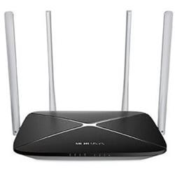 MERCUSYS AC12G AC1200, 867Mbps at 5GHz +300Mbps at 2.4GHz, 1 10/100/1000M WAN + 3 10/100/1000M LAN