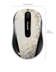 Microsoft_FPP Myš Wireless Mobile Mouse 4000 Mac/Win USB BlueTrack - biela s popisom