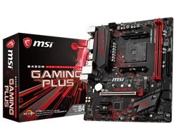 MSI B450 GAMING PLUS/Socket AM4/DDR4/USB3.1/DVI/HDMI/microATX