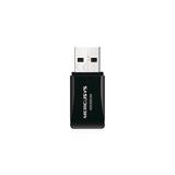 N300 Wireless Mini USB Adapter SPEED: 300 Mbps at 2.4 GHz SPEC: 2× Internal Antennas, USB 2.0 FEATURE: Mini Size