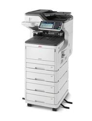 OKI MC873dnv farebne A3 MFP, DUPLEX, HDD, SCAN, COPY, FAX, NET/wifi, 2x zasobnik, kabinet