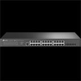 Omada 24-Port 2.5GBASE-T L2+ Managed Switch with 4 10GE SFP+ Slots PORT: 24× 2.5G RJ45 Ports, 4× 10G SFP+ Slots, RJ45/M