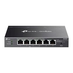 Omada 6-Port Gigabit Easy Managed Switch with 4-Port PoE+ PORT: 4× Gigabit PoE+ Ports, 2x Gigabit Non-PoE Ports SPEC: