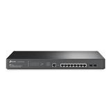 Omada 8-Port PoE+ 2.5GBASE-T L2+ Managed Switch with 2 10GE SFP+ Slots PORT: 8× 2.5G PoE+ Ports, 2× 10G SFP+ Slots, RJ4