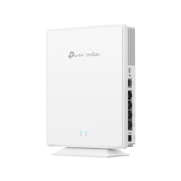 Omada AX3000 Desktop Dual-Band Wi-Fi 6 Access Point PORT: 4×1G RJ45 Port(One support PoE Out at 802.3at/bt input)+1×R