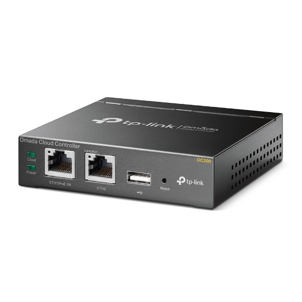 Omada Hardware Controller PORT: 2× 10/100 Mbps Ethernet Ports, 1× USB 2.0 Port, 1× Micro USB Port FEATURE: Cloud Access,
