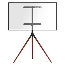 ONKRON TV dizajnový tripódový stojan pre 32" - 65" do 35 kg, čierny