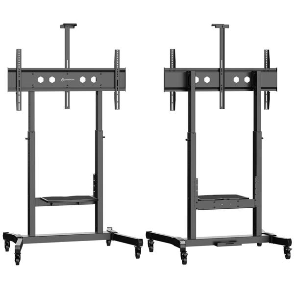 ONKRON TV mobilný stojan pre 50"-100", VESA 1000x600 max, 90kg, čierny