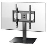 ONKRON Univerzálny výškovo nastaviteľný stolový stojan na TV a monitor, 26 až 55" TV, max 30 kg, čierny