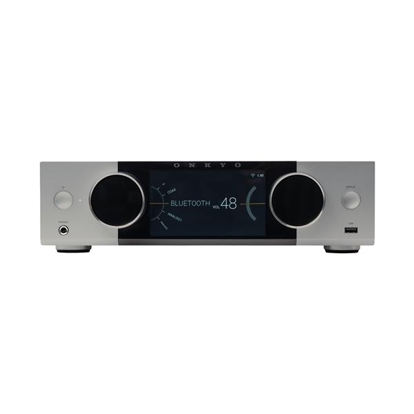 Onkyo Muse Y-40 Hi-Fi sieťový integrovaný zosilňovač, strieborný