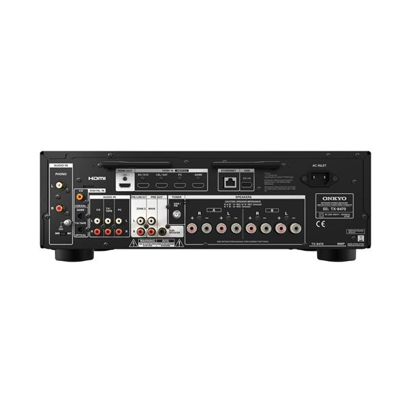 Onkyo TX-8470 Hi-Fi sieťový stereo receiver, čierny