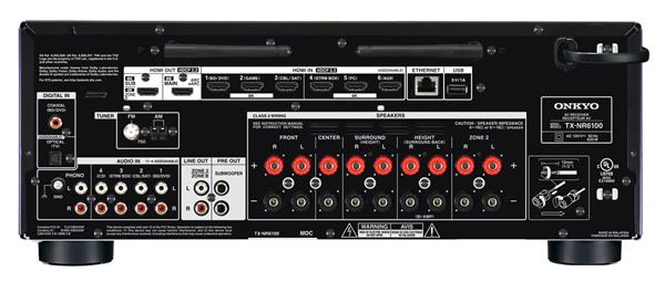 Onkyo TX-NR6100 7.2k AV receiver, čierny