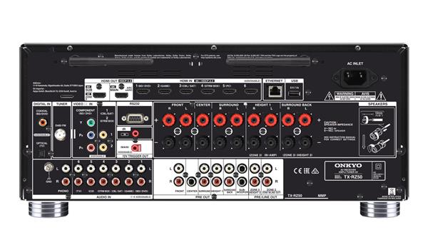 Onkyo TX-RZ50 9.2k AV receiver, čierny