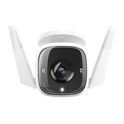 Outdoor Security Wi-Fi Camera SPEC: 3MP, 2.4 GHz, 2T2R, 2 × External Antennas, 1 × Ethernet Port FEATURE: Motion Detecti