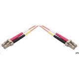 Patchcord optický MM OM4 50/125, LC-LC, 20m, LSOH barva aqua dup. 2x 2,8mm, I/L 0,2dB, R/L -35dB