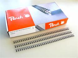 Peach 3:1" Wire 34 loop A4 12mm silver