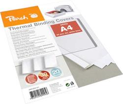 Peach Thermal Binding Covers A4 3mm white