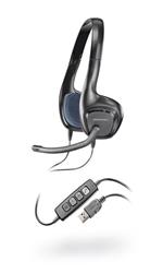 Plantronics AUDIO 628 headset, DSP, USB, čierny