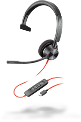 Plantronics BLACKWIRE 3310 headset Mono, USB-C