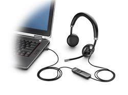 Plantronics BLACKWIRE C725-UC, náhlavná súprava na obe uši, Stereo
