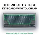 Prestigio Click&Touch, bezdrotova klavesnica s touchpad-om