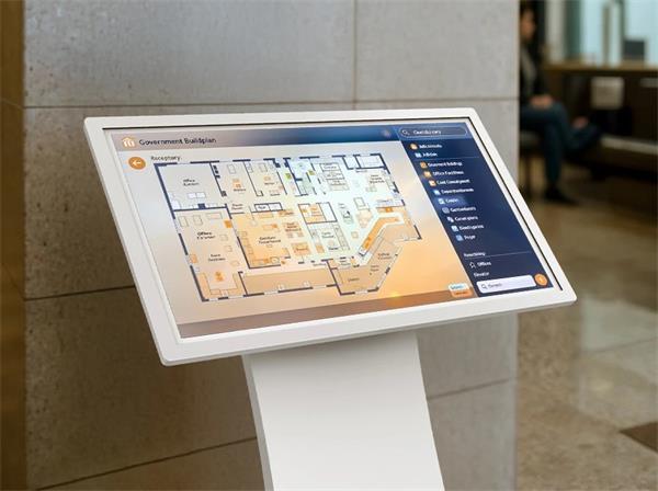 Prestigio Solutions IDS dotykový Indoor Kiosk horiz. naklonený 43", 4K, Android 11: RK3399B/4GB/64GB, IR10 dotykov