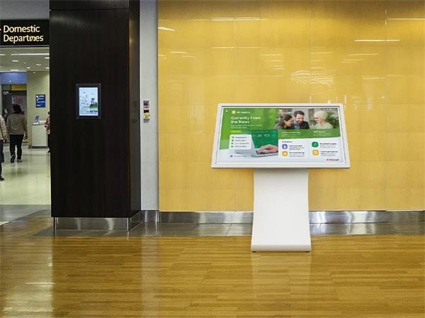 Prestigio Solutions IDS dotykový Indoor Kiosk horiz. naklonený 43", 4K, Android 11: RK3399B/4GB/64GB, IR10 dotykov