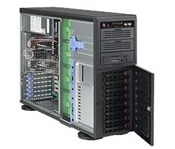 PrestigioServer Harpertown QuadCoreXeon E5410 2,33GHz /2x2GB/8 x 3.5" HS SAS/SATA/DVD/Tower