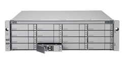Promise Vess R2600fiD,incl. 16x 2TB NL SAS HDD (32TB) 3U 8Gb FC x2 + 1Gb iSCSI x4 Dual cotroller,redundant PSU