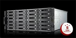 QNAP™ 2U 24-bayTVS-EC2480U-SAS-RP-16G-R2, Xeon E3-1246 v2 3.5GHz 16GB RAM 4xGigaLan