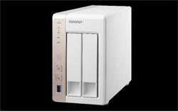 QNAP™ TS-251-EU 4GB 2 Bay NAS, Intel Bay Trail Processor J1800, 4GB DDR3L RAM, EU Edition