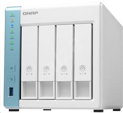 QNAP™ TS-431P3-4G 4 Bay NAS, 3.5, Alpine AL-314, 4-core,1.7GHz 4GB DDR3 RAM, EU Edition