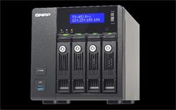 QNAP™ TS-453-PRO-8G-EU 4 Bay NAS, Intel Bay Trail Processor J1900, 8GB DDR3L RAM, EU Edition