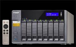 QNAP™ TS-853A-4G-EU 8 Bay NAS, Intel Celeron® N3150 , 2x2GB DDR3L RAM, EU Edition