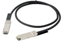 QSFP28 pasivní kabel 100Gbps pro lokální propojení dvou aktiv. prvků přes QSFP28 sloty, 0,5m, DELL komp.