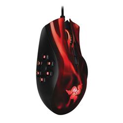 Razer Naga Hex Expert MOBA mouse - red