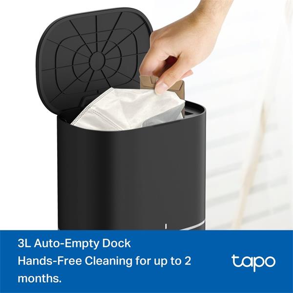 Robot Vacuum Cleaner & Auto-Empty Dock SPEC: LiDAR + IMU Dual Navigation, Vacuum & Mop 2-in-1, 5300Pa, 3L Auto-Empty Doc