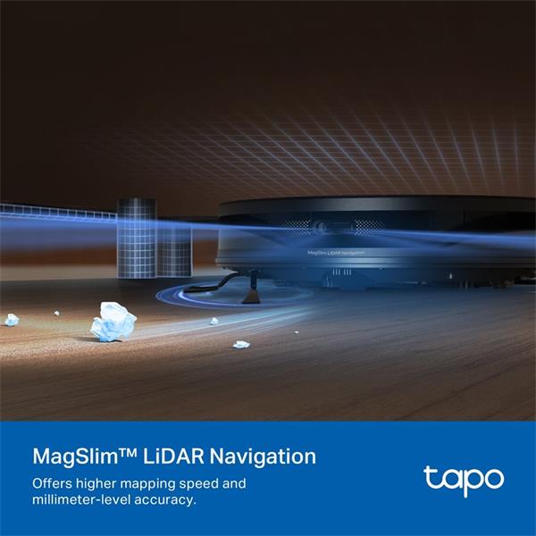 Robot Vacuum Cleaner & Auto-Empty Dock SPEC: MagSlim LiDAR + IMU Dual Navigation, Vacuum & Mop 2-in-1, 5300Pa, 3L Auto-E
