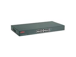 ROLINE 19-palcový injektor Fast Ethernet PoE so stredným rozpätím, 8 portov